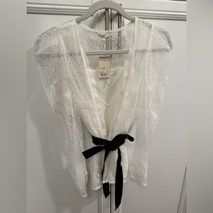 Maje lace blouse